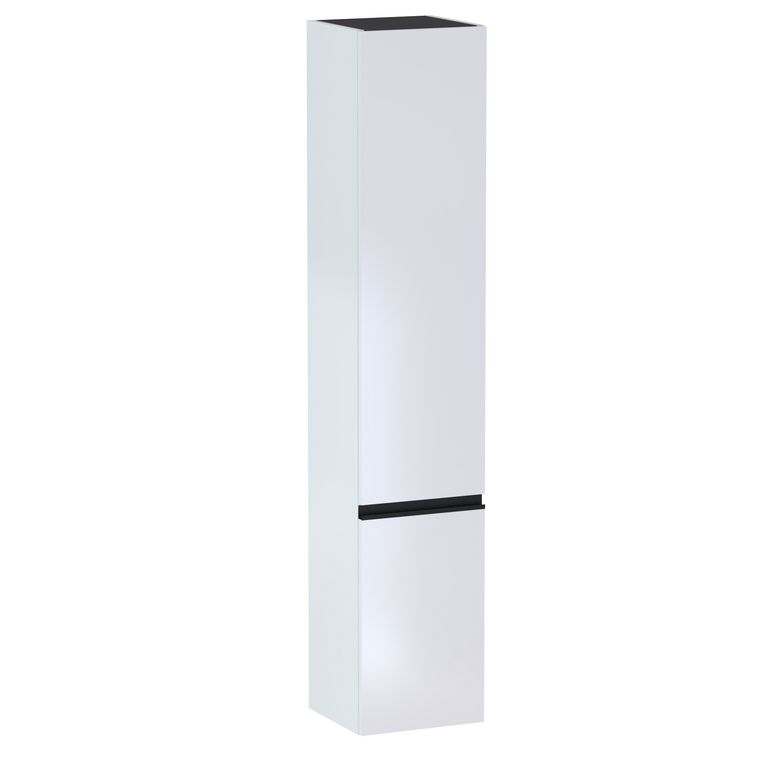 Colonne de salle de bains L.35 cm, 2 portes, décor uni FORMEO