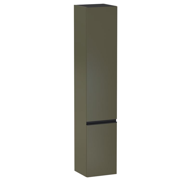 Colonne de salle de bains L.35 cm, 2 portes, décor uni FORMEO