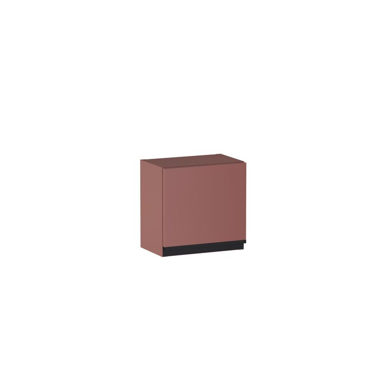 Meuble haut de salle de bains H.30 cm, 1 porte, décor uni FORMEO