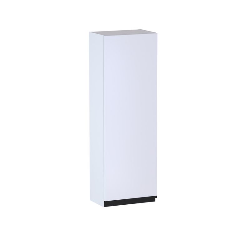 Meuble haut de salle de bains H.90 cm, 1 porte, décor verni laqué FORMEO