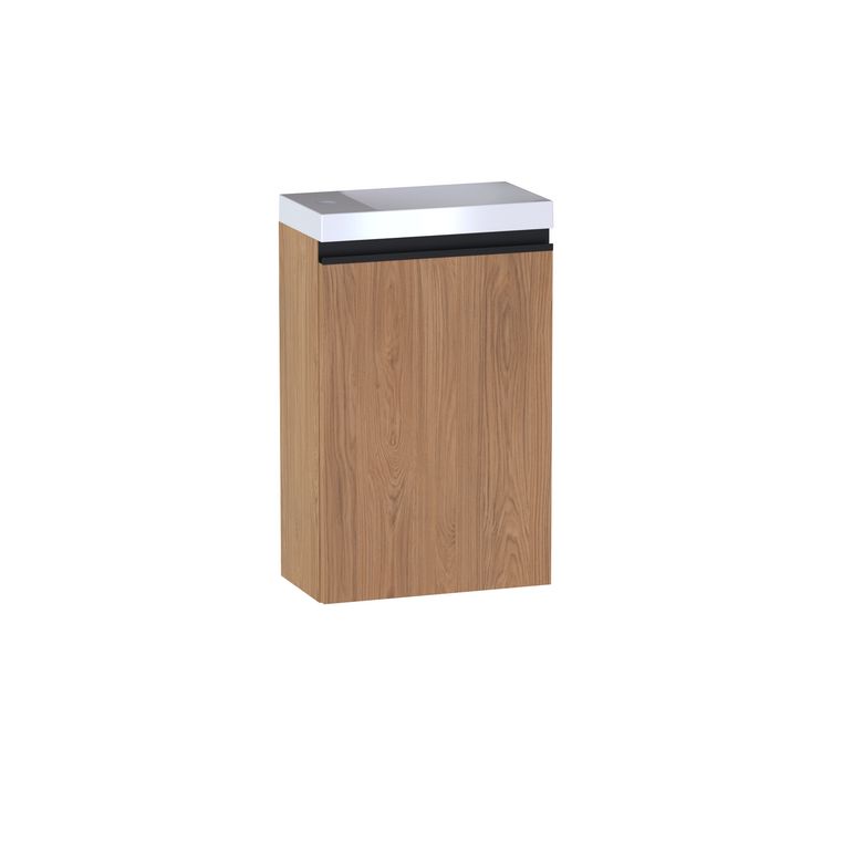 Meuble lave-mains L.40 cm, décor naturel FORMEO