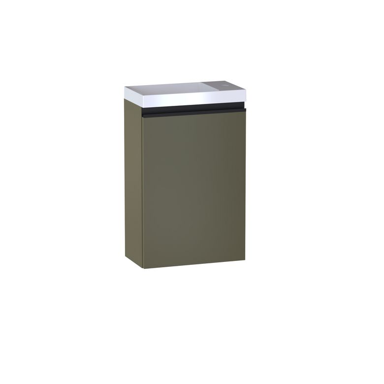 Lave main 1 porte Formeo olive P/noir H60xL40xP22 D Main Image