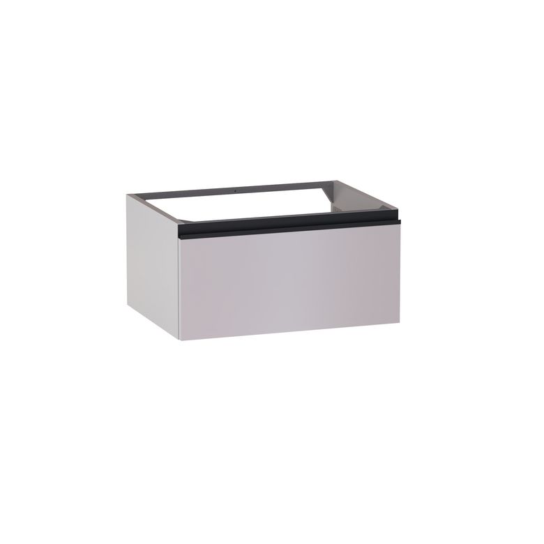 Meuble sous-vasque L.60 cm, 1 tiroir, décor uni FORMEO