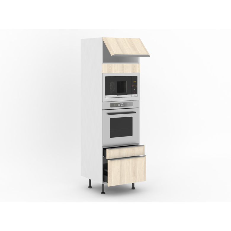 Colonne de cuisine pour four et micro-ondes encastrable