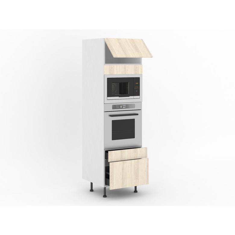 Colonne de cuisine pour four et micro-ondes encastrable