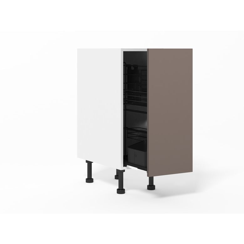 Meuble bas de préparation, 1 porte extractible