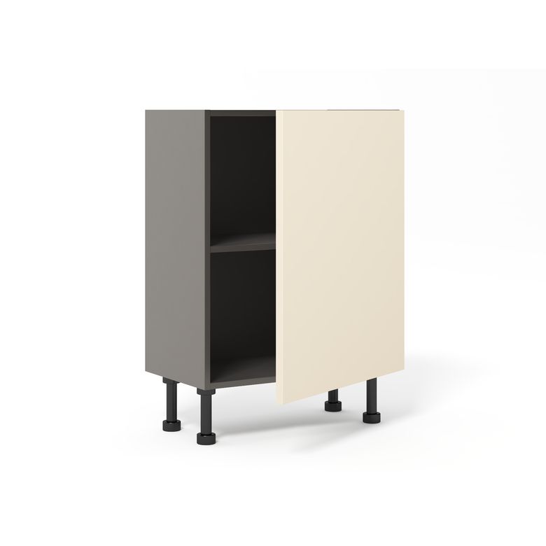 Meuble bas gain de place 1 porte, 1 tablette
