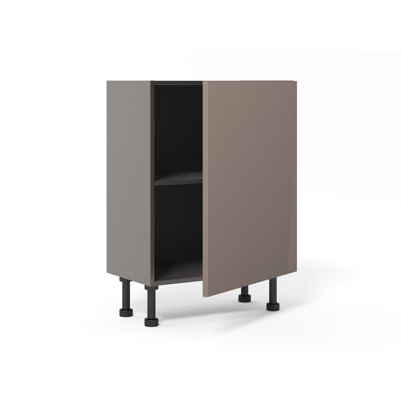 Meuble bas gain de place 1 porte, 1 tablette