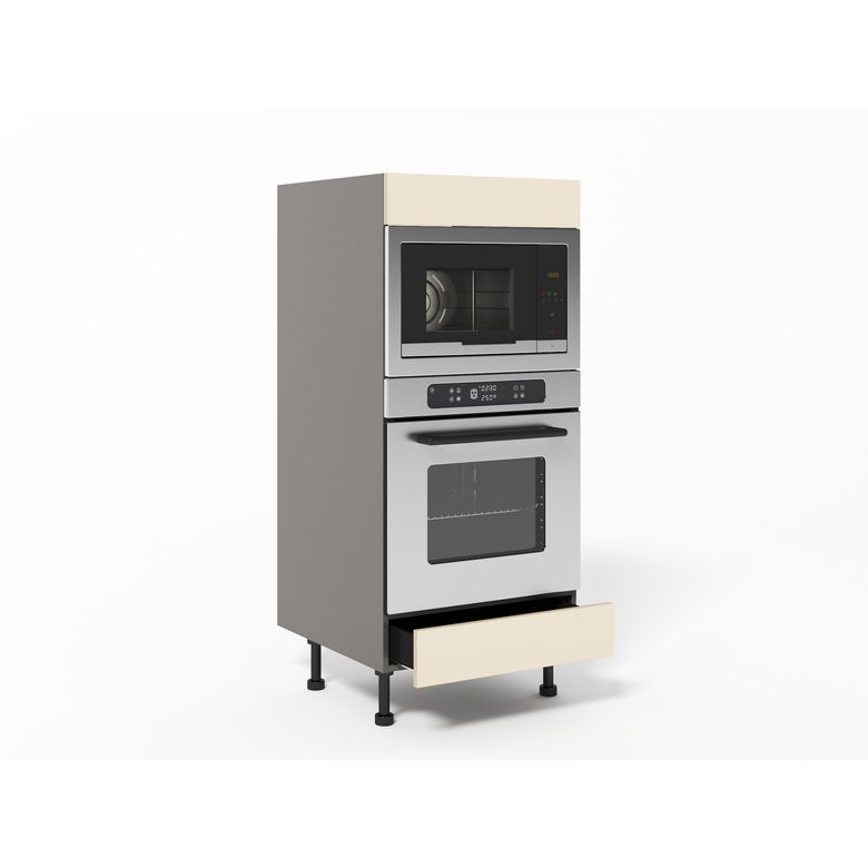 Demi-colonne pour four et micro-ondes encastrables