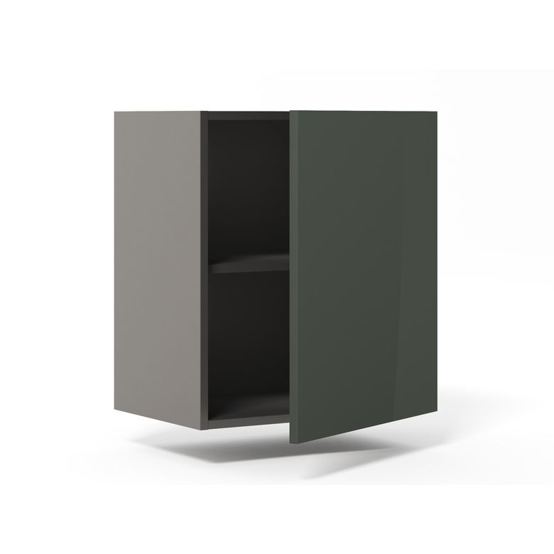 Meuble haut de rangement 1 porte, 1 tablette