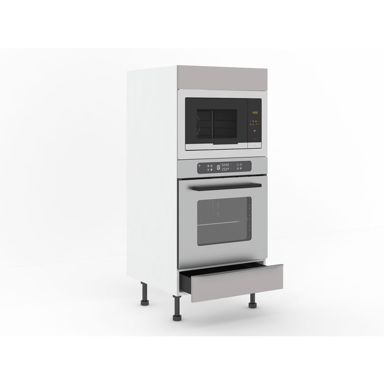 Demi-colonne pour four et micro-ondes encastrables