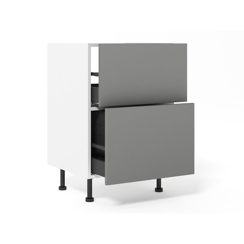 Meuble bas sous-évier tri sélectif duo