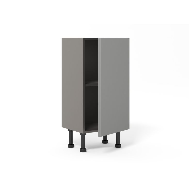 Meuble bas gain de place 1 porte, 1 tablette