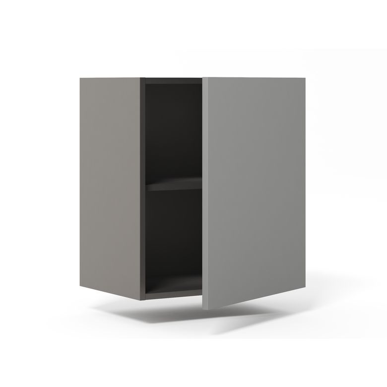 Meuble haut de rangement 1 porte, 1 tablette