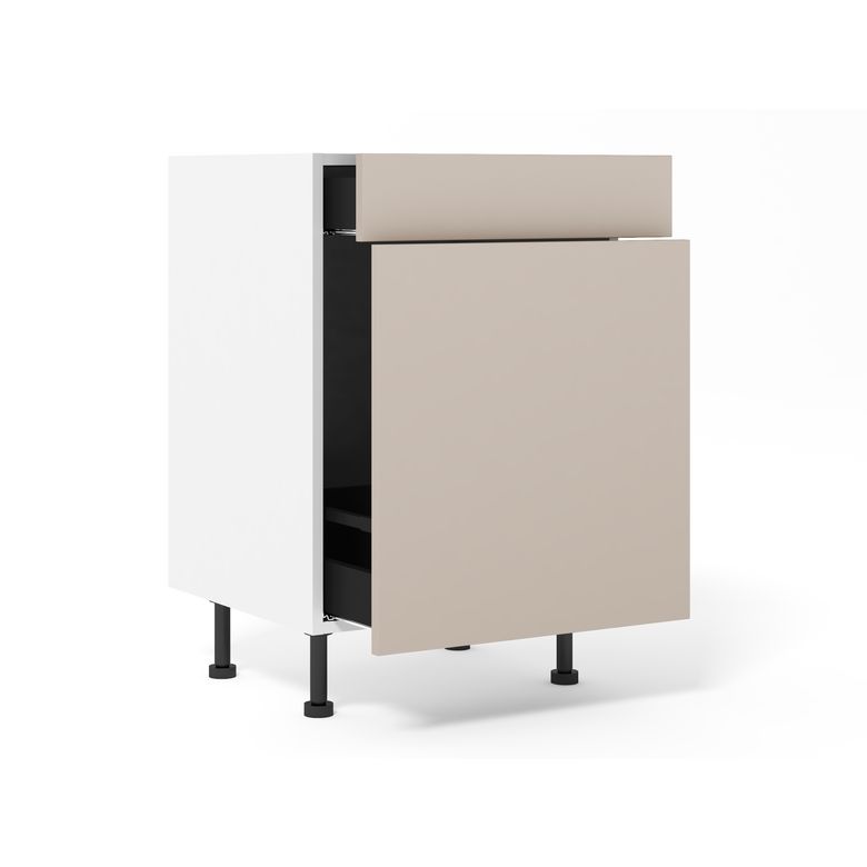 Bas réserve Agile ivoire H92xL60xP63 Main Image