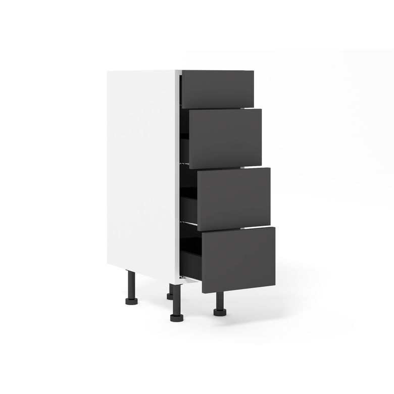 Meuble bas 4 tiroirs