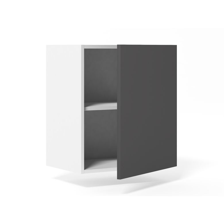 Meuble haut de rangement 1 porte, 1 tablette