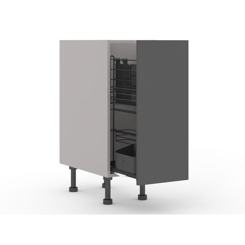 Meuble bas de préparation, 1 porte extractible