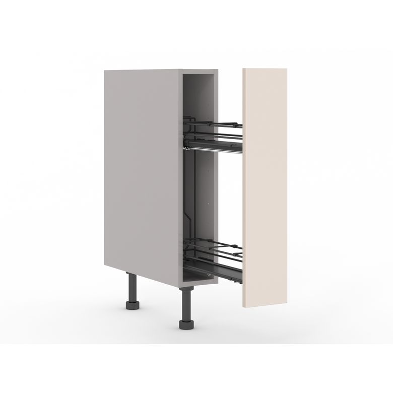 Meuble bas espace saveur 1 porte extractible