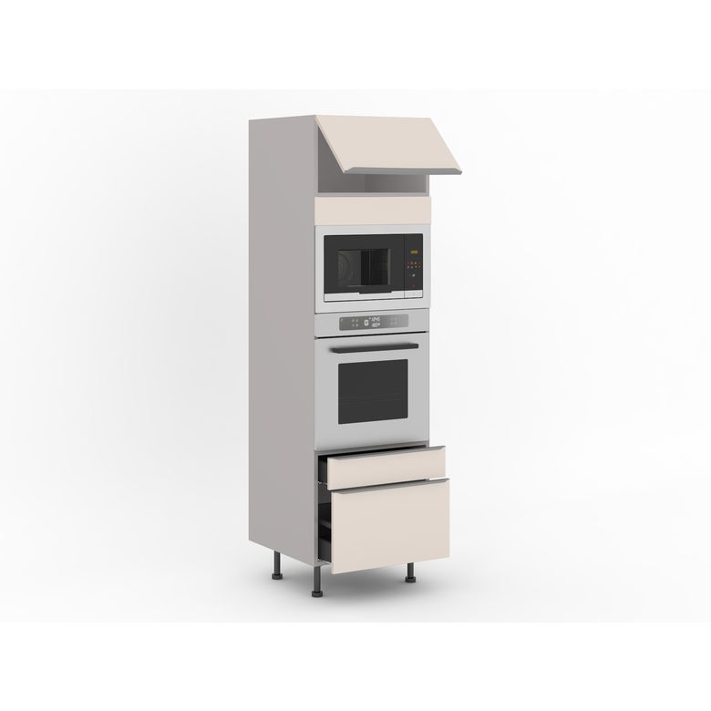 Colonne de cuisine pour four et micro-ondes encastrable