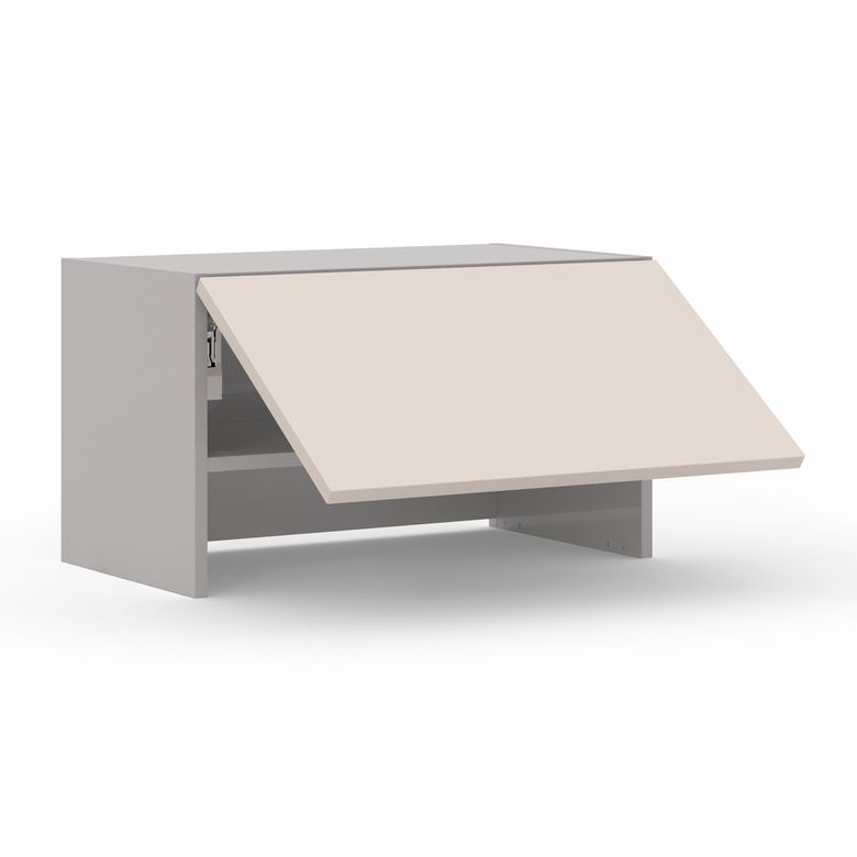 Meuble haut de cuisine pour hotte tiroir, 1 abattant