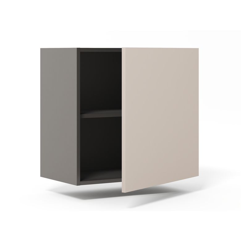 Meuble haut de rangement 1 porte, 1 tablette