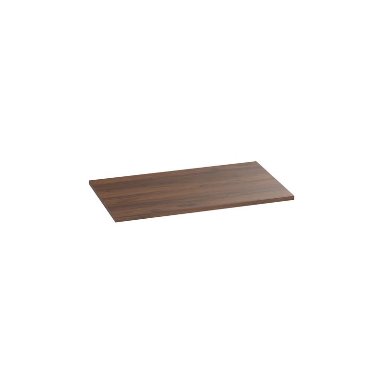 Plan de toilette mélaminé décor naturel noyer Warmia FORMEO