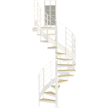 Escalier colimaçon et hélicoïdal