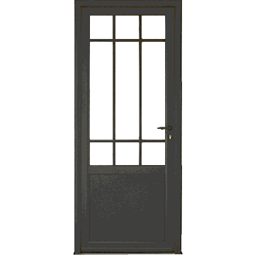 Porte d'entrée Aluminium