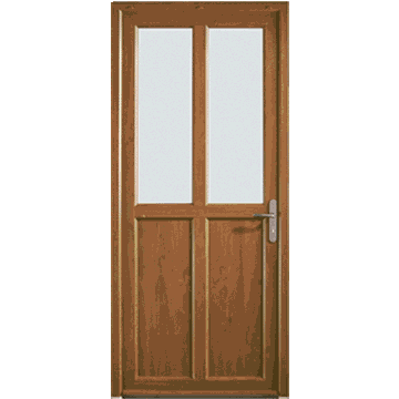 Porte d'entrée Bois