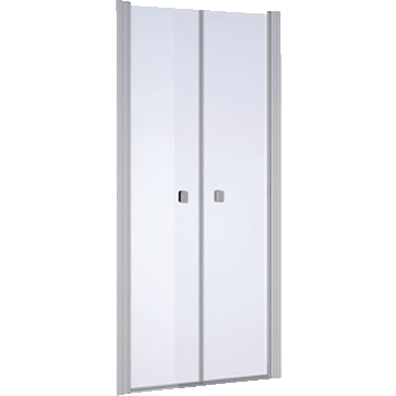 Porte de douche battante
